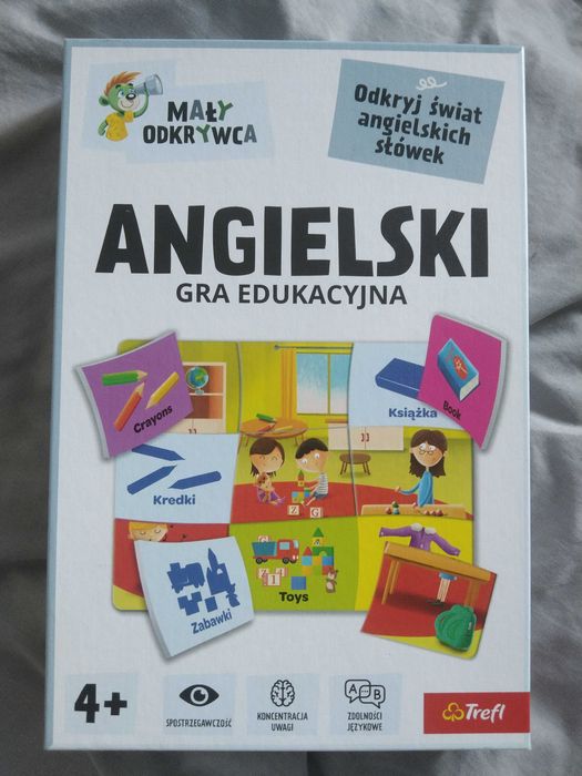 Angielski gra edukacyjna 4 plus