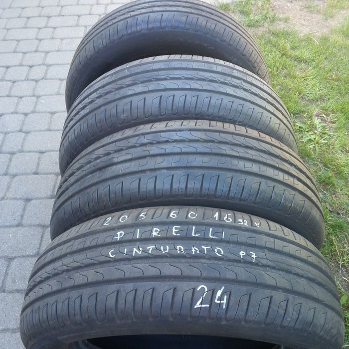 opony jak Nowe 4 szt.205/60/16  Pirelli 2024 rok
