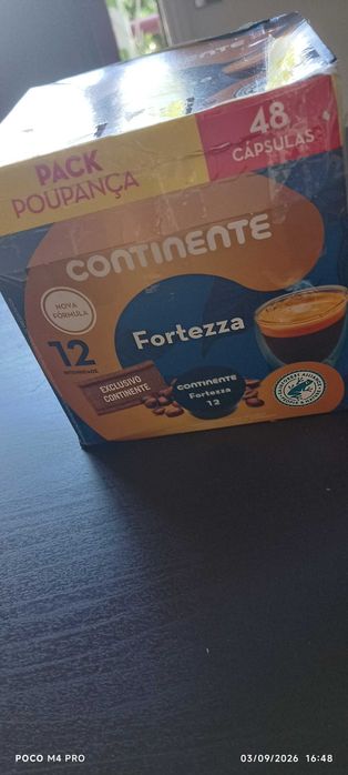Cápsulas de café Continente e Kaffa Fado