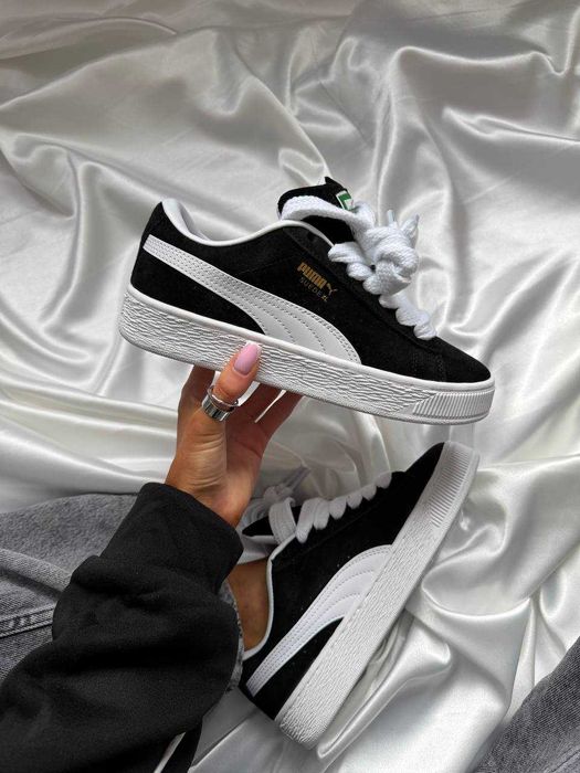 !SALE! Puma Suede XL Black White 36 37 38 39 40 41