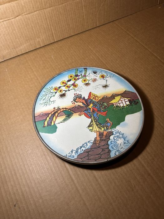 Zabytkowa waza podstawka naczynie PRL antyk Retro