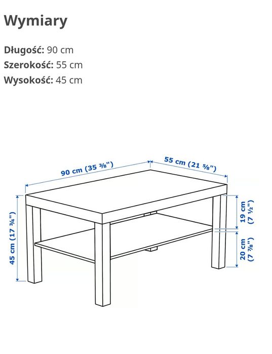 Stolik kawowy IKEA
