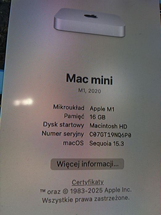 mac mini m1 16gb – Komputery, cena na OLX.pl