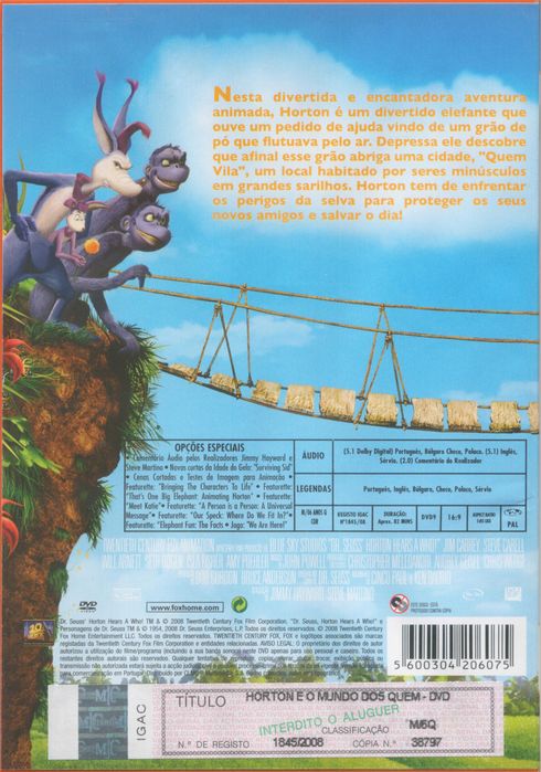 HORTON e o Mundo dos Quem! (2008)