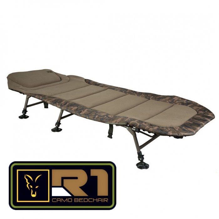 Коропове ліжко Fox R1 camo bedchair