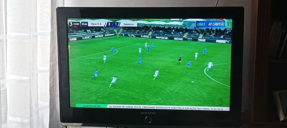 TV Samsung com comando + box tdt