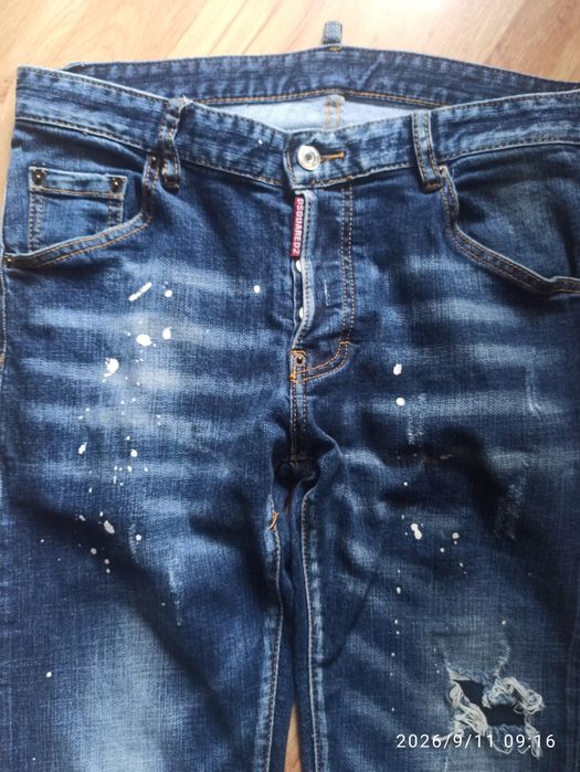 męskie jeansy marki DSQUARED2