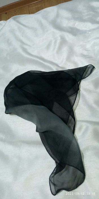 apaszka czarna ombre