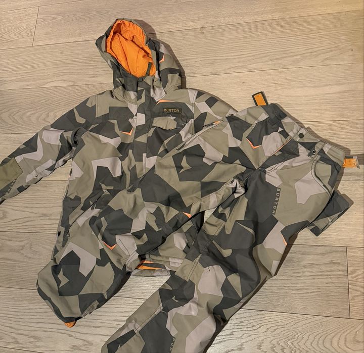 Zestaw kurtka spodnie narciarskie snowboard Burton 152