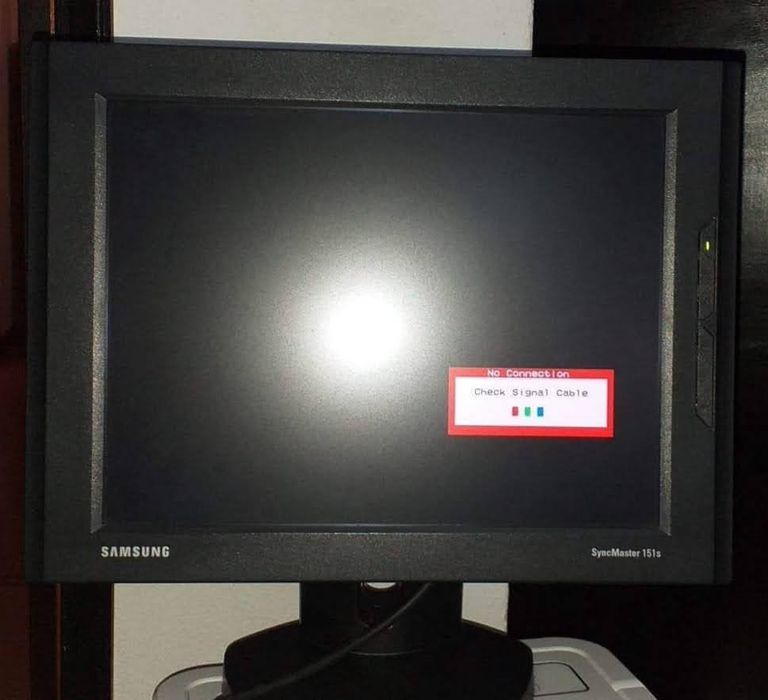 Monitor LCD Samsung SyncMaster 151s - 15" (Retro/Vintage)