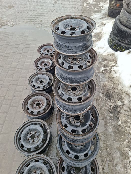Диски металеві Шкода Фабія 5/100 R14 5J ET37-5/100 14 6J ET38.