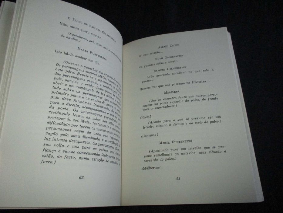 Livro As Mãos de Abraão Zacut Sttau Monteiro Ática 1ª edição