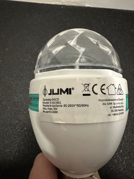 Żarówka disco duży gwint E27