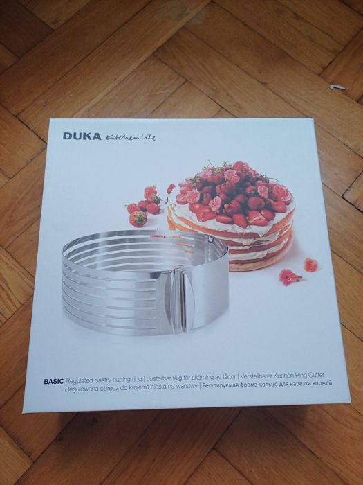 Obręcz do krojenia ciasta