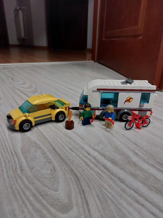 Lego city samochód z przeczypa 4435