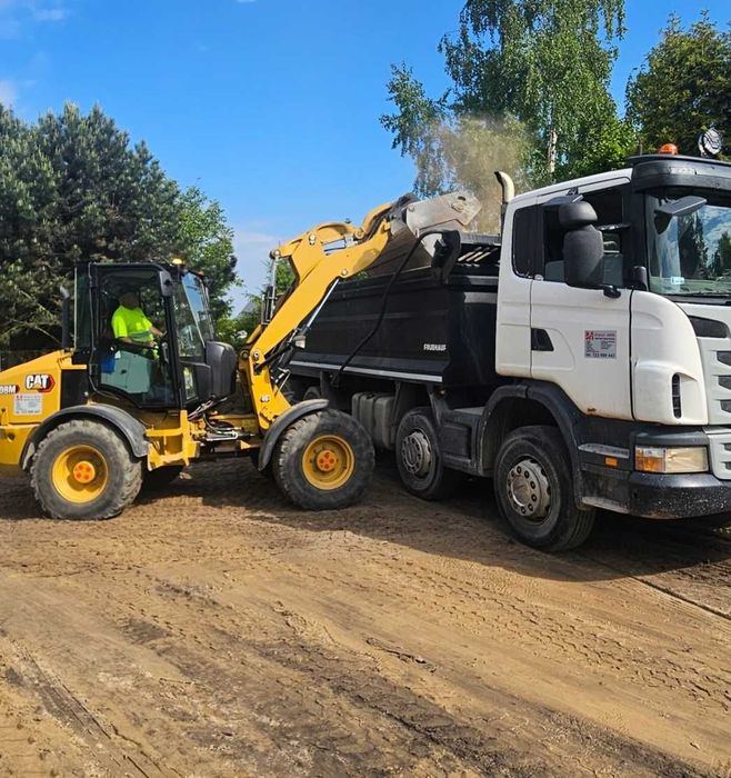 Wynajem ładowarki cat 908 z widłami