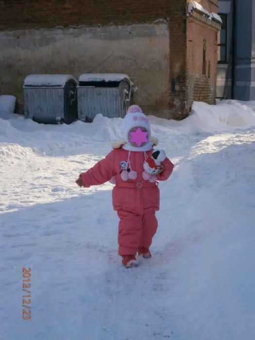 Комбинезон-костюм зима девочка
