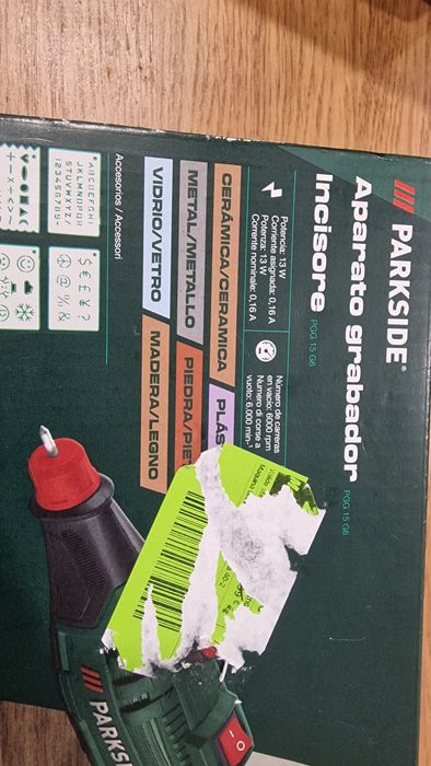 Maquina de gravação sem moldes