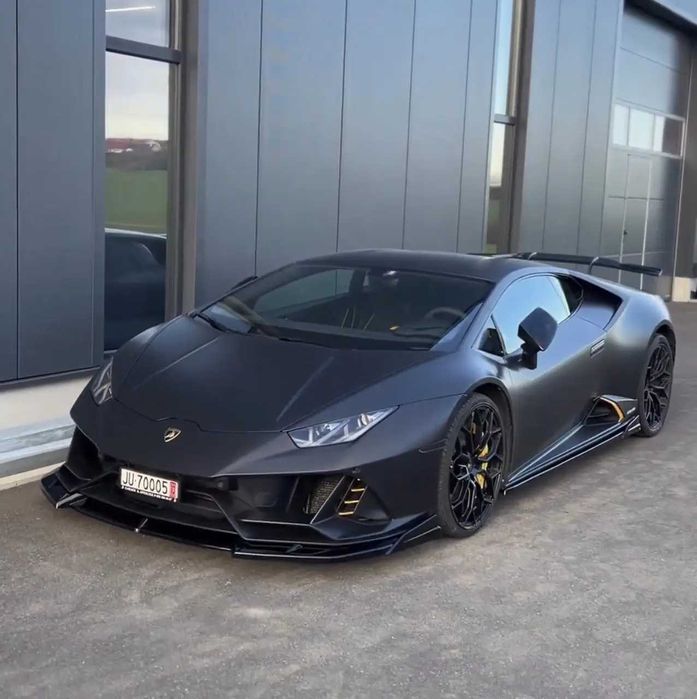 Спліттер Lamborghini Huracan EVO тюнінг обвіс губа юбка елерон