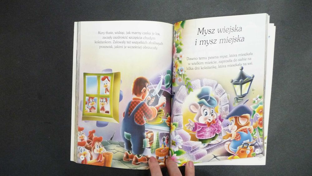 Bajki świata. Wydawnictwo Oleksiejuk. Książka bogato ilustrowana.