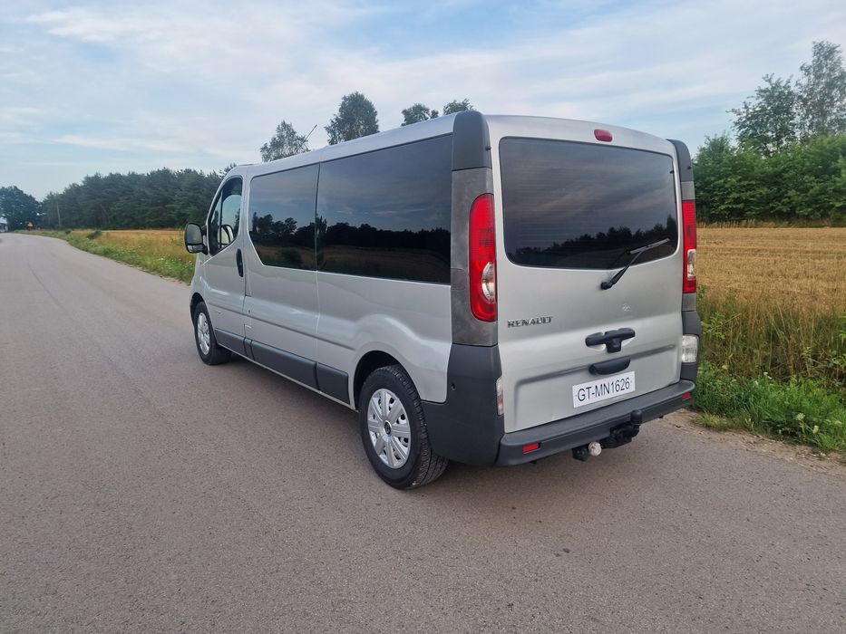 Renault Trafic Vivaro Long L2H1 2.5 CDI.9 osobowy.Polecam
