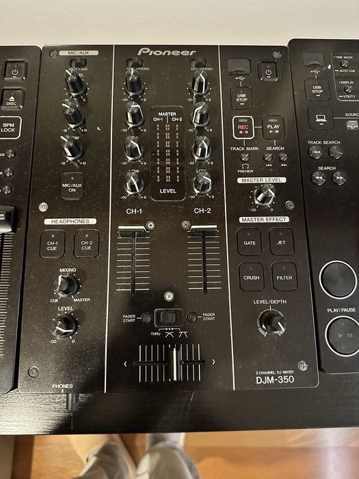 Cdjs+mesa se mistura