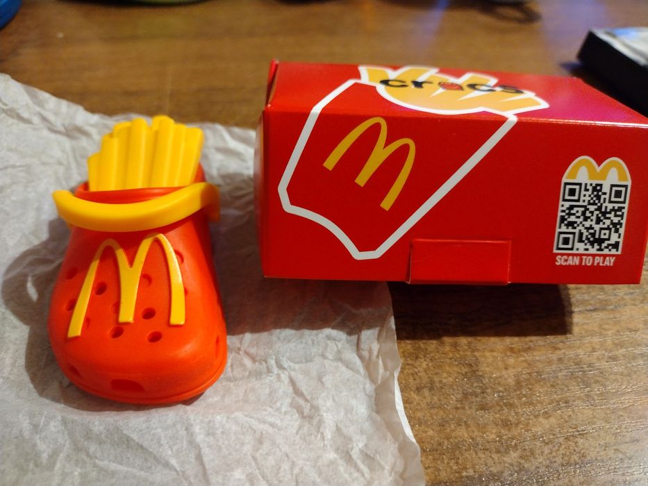 Breloczek croks Mc Donald