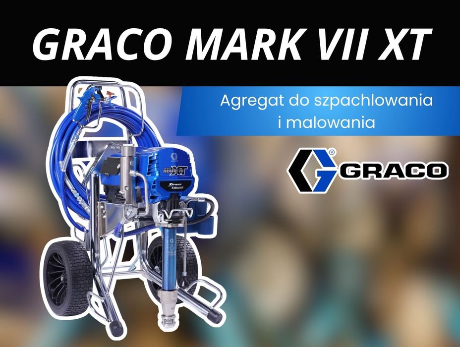 Wynajem agregatu do szpachlowania i malowania - GRACO MARK VII XT