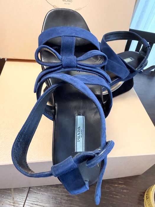 PRADA japanese kimono sandals