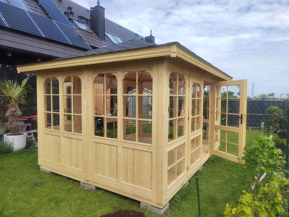 Altana 32 4x3 Oszklona | Gont, Malowanie, Drzwi 2-skrzydłowe Producent