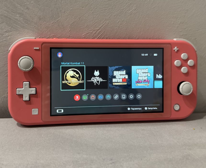 nintendo switch 128gb + Ігри