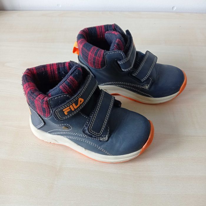 Buty chłopięce ocieplane/ botki FILA roz. 25