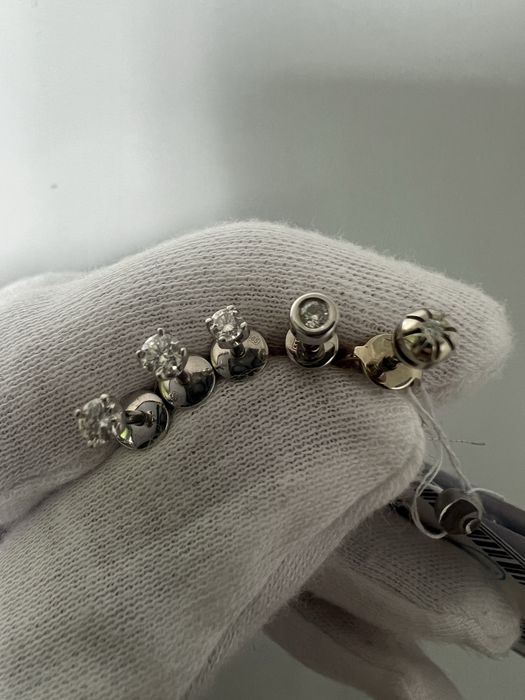 Моносерьга с бриллиантами