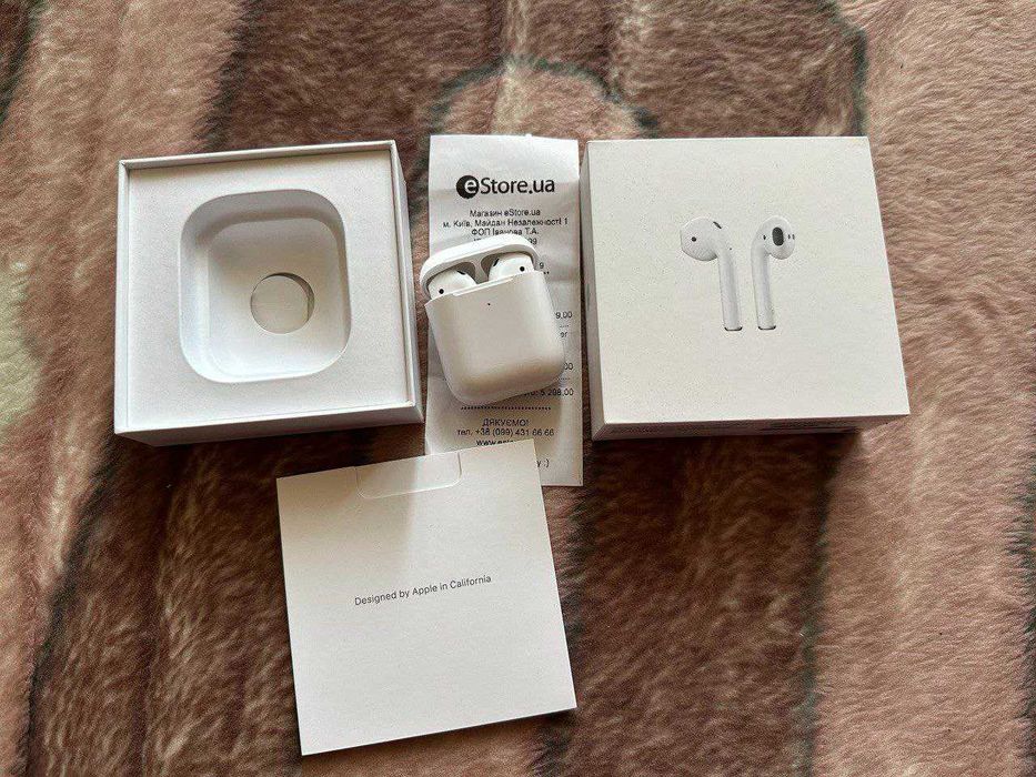 AirPods 2 Нові Оригінальні з Гарантією
