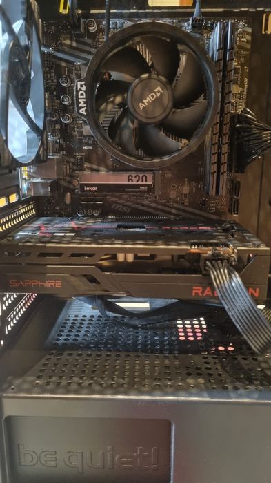 Komputer gamingowy Ryzen 5 3600 + RX 6600 8GB | 16GB RAM | 1TB SSD