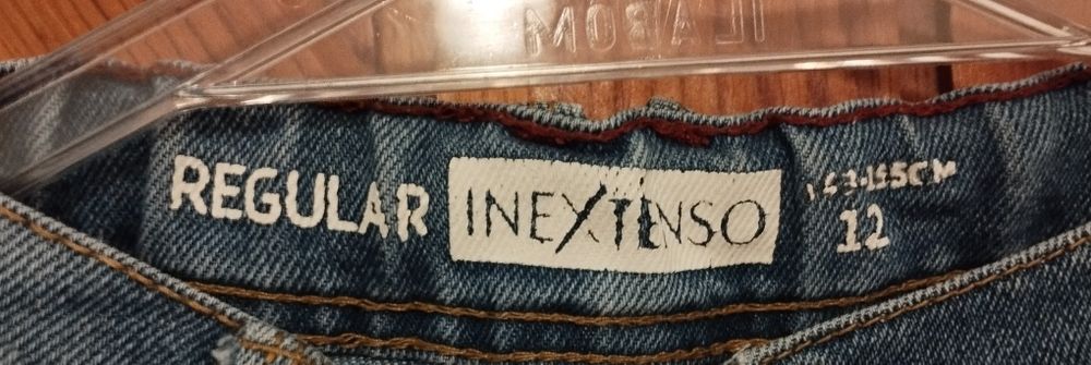 Calças de ganga menina 12 anos