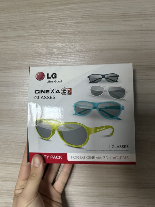 Okulary 3D LG Cinema i Dual play