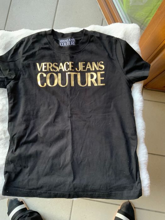 Koszula versace jeans coutyre czarna