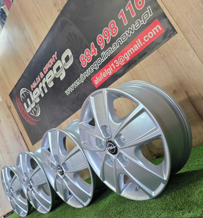 NOWE ALUFELGI OPEL 16x5x118 - Movano - Wzmacniane 1600KG na felgę