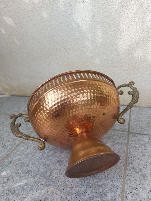 Fruteira em cobre - antiguidade