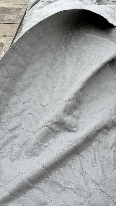 Кожа / кожзам на силиконе - от 3 м