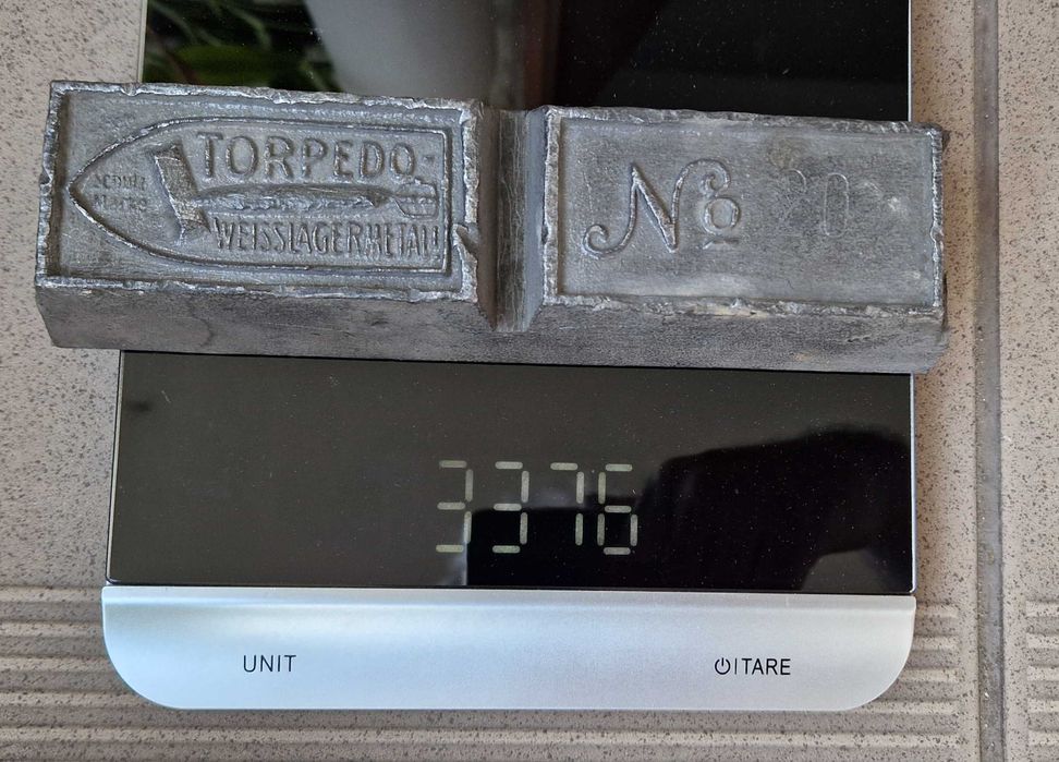 Złom stopów cyny,ołowiu w postaci stempli 23kg