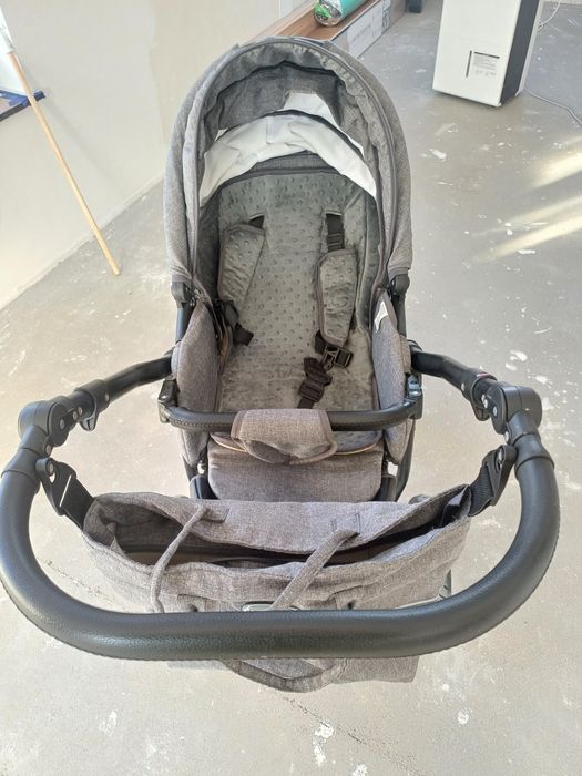 Wozek 3w1 szary kolor