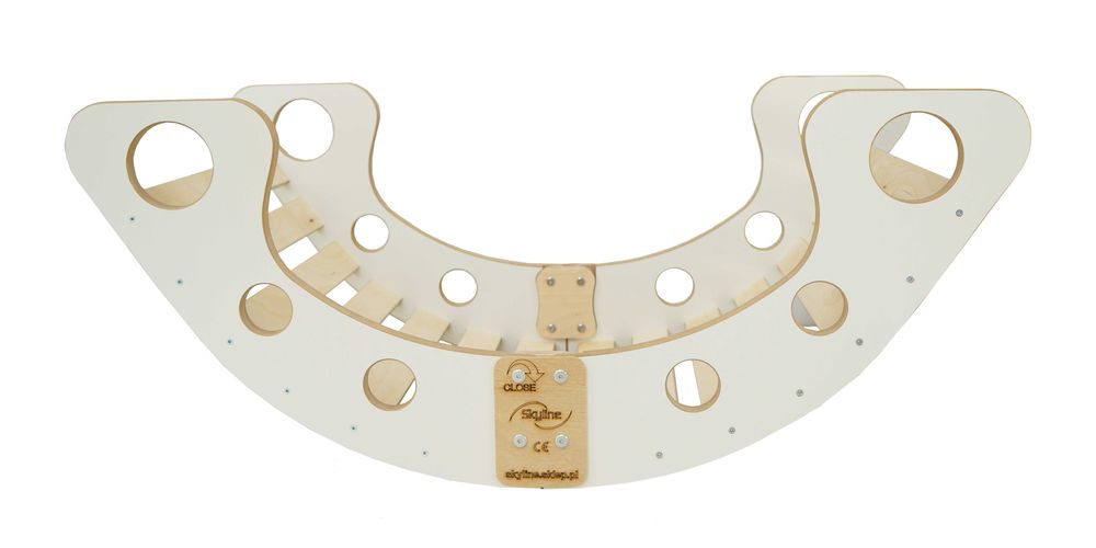 Bujak mod.B Drewno Montessori rozm.M Składany Szara Podusia