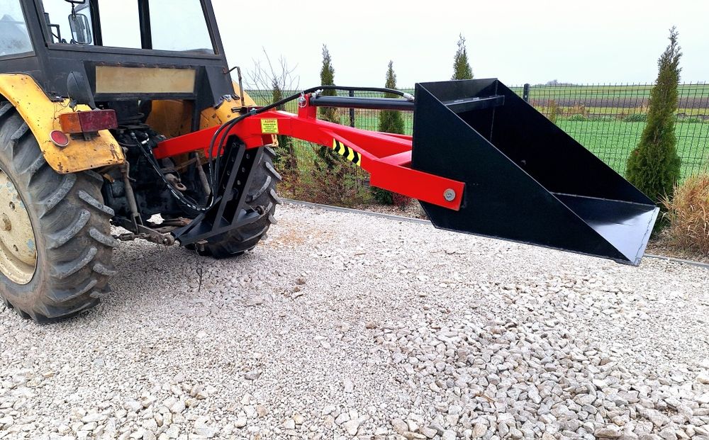 Ładowacz na tył ciągnika łyżka widły tur na tył do obornika