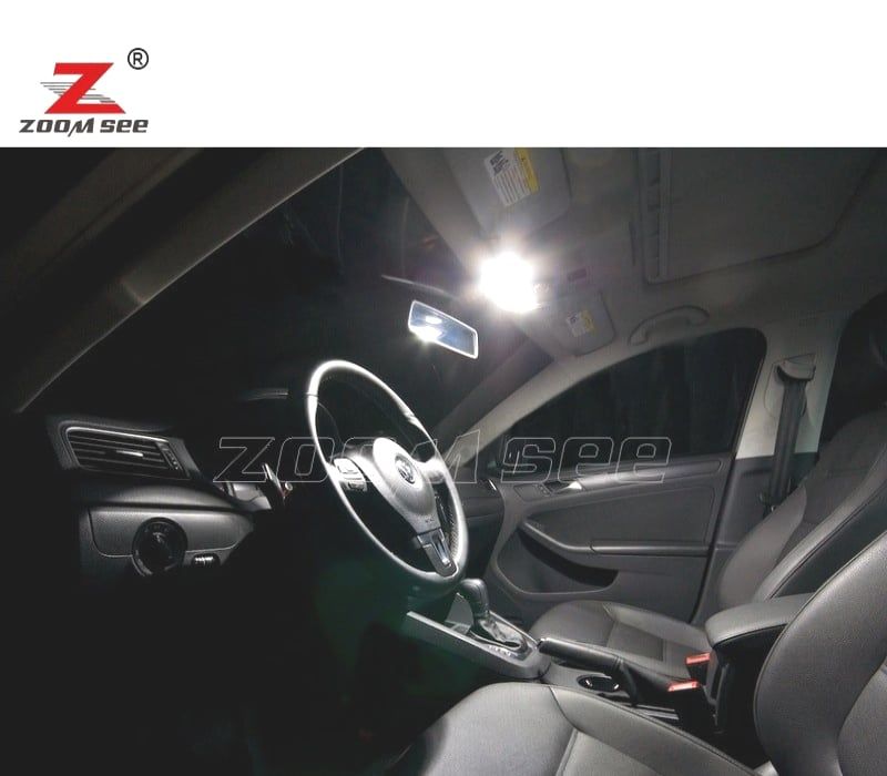 KIT COMPLETO DE 13 LÂMPADAS LED INTERIOR PARA VOLKSWAGEN VW JETTA 6 MK6 MK VI SPORTWAGEN 2010-2014