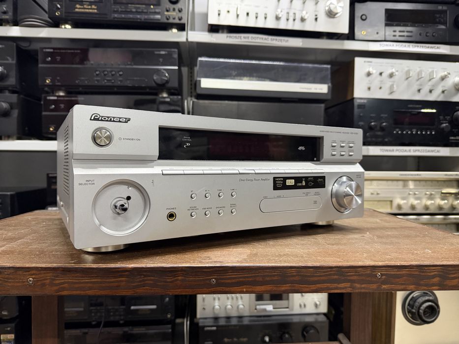 ‼️Pioneer VSX-818 - Uszkodzony amplituner kina domowego, Audio Room