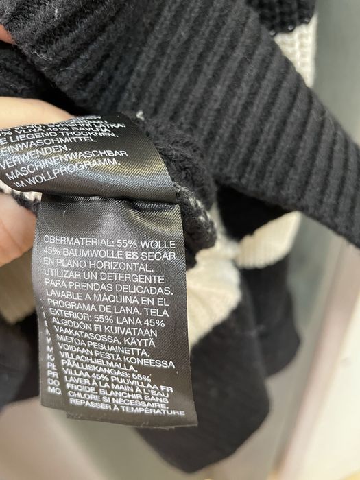 Camisola Other Stories às riscas de lã e algodão tamanho M nova