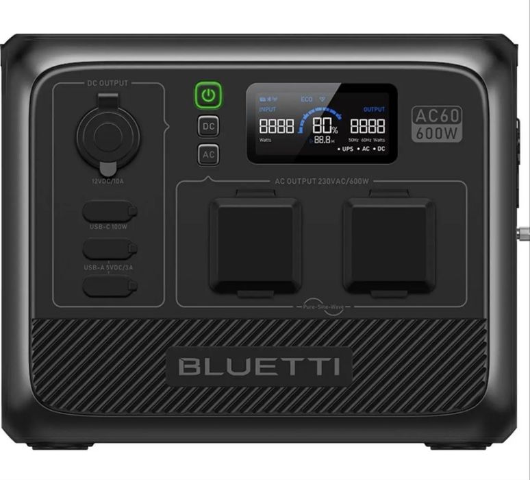 Зарядна станція / зарядна станція bluetti ac 60/ зарядная станция