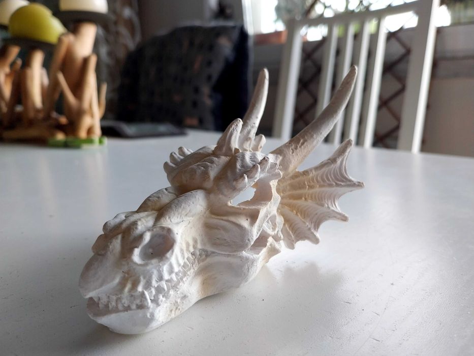 Decoração aquário cabeça de dragão